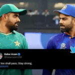 Babar Azam broke his silence, told why he tweeted 'This too pass' for Virat Kohli