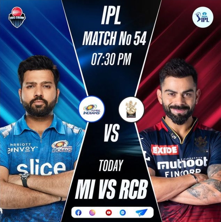 Today IPL match prediction - Mumbai Indians vs Royal Bangalore