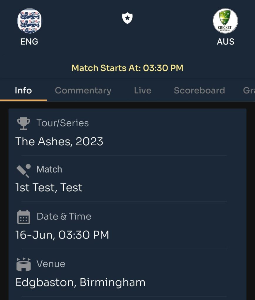 Ashes 2023, 1st Test, England vs Australia Toss and Match Prediction :