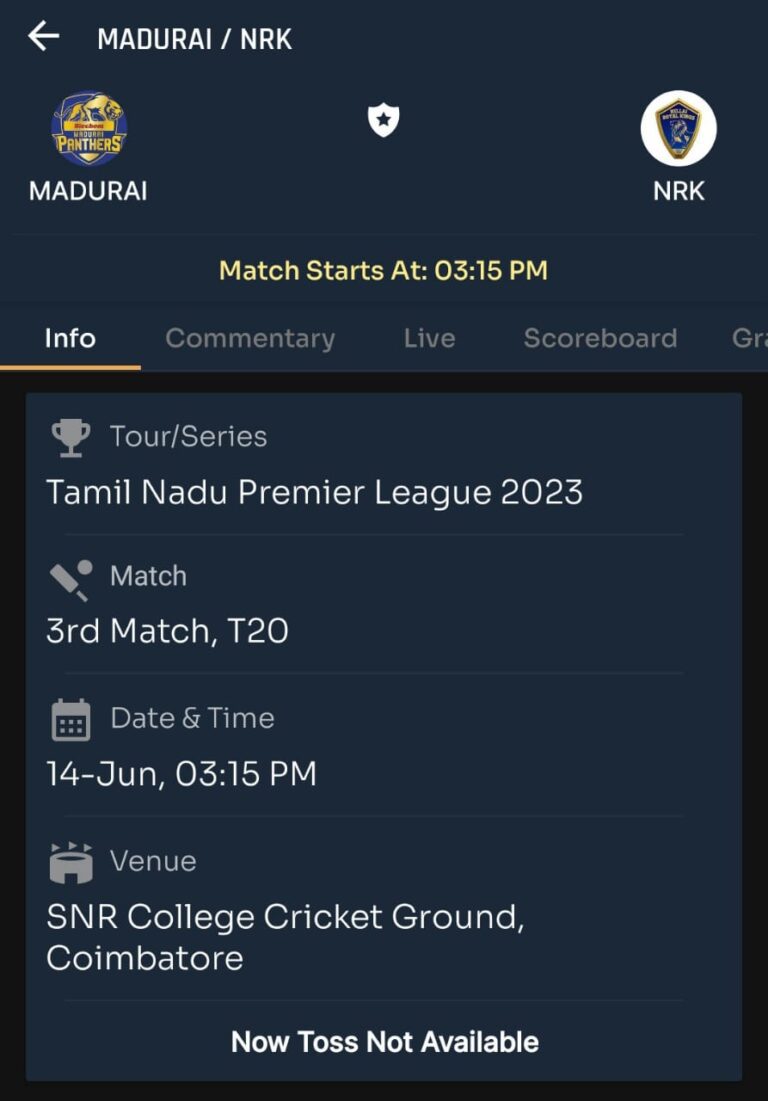 NRK vs MADURAI TNPL 2023 | Nellai royal king vs Madurai Panthers Today Match Prediction