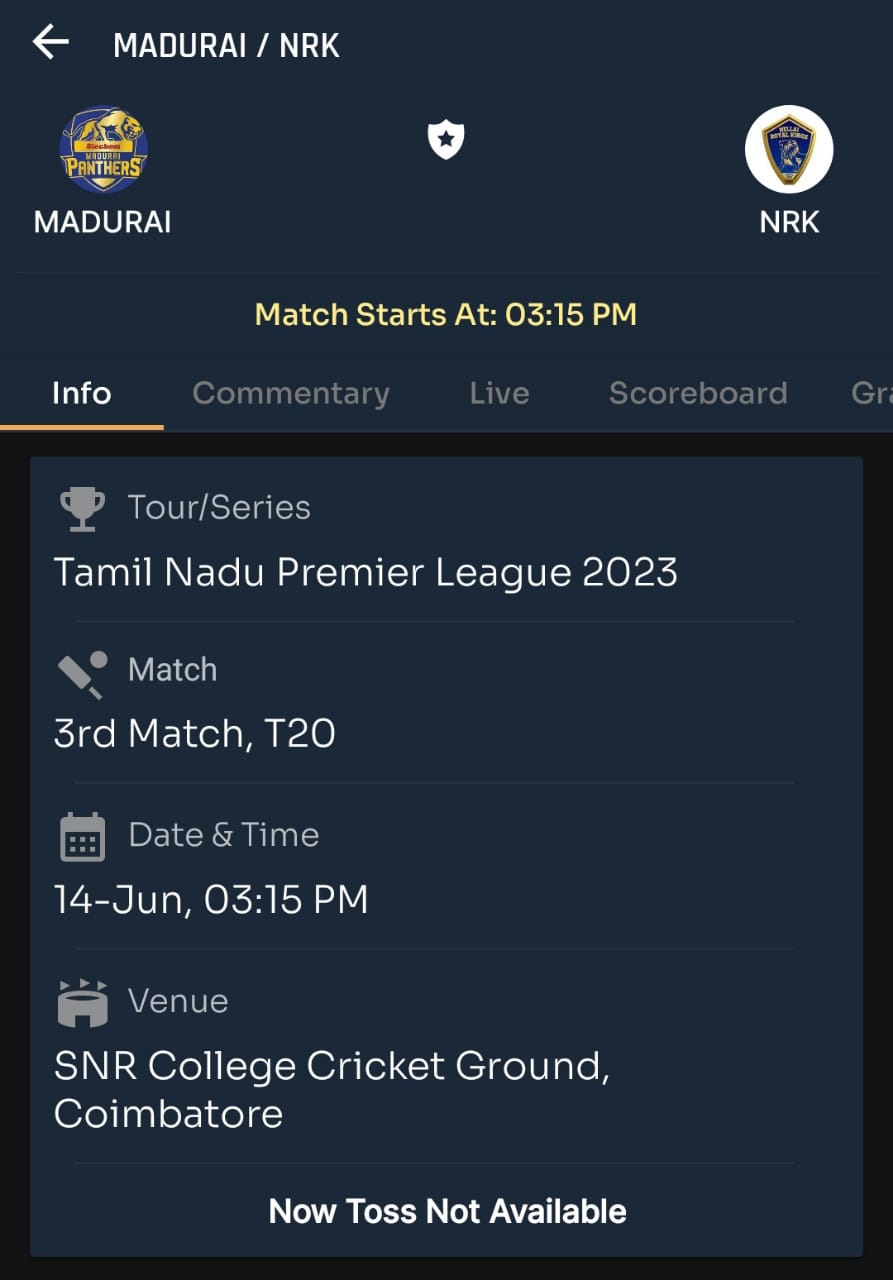 NRK vs MADURAI TNPL 2023 | Nellai royal king vs Madurai Panthers Today Match Prediction