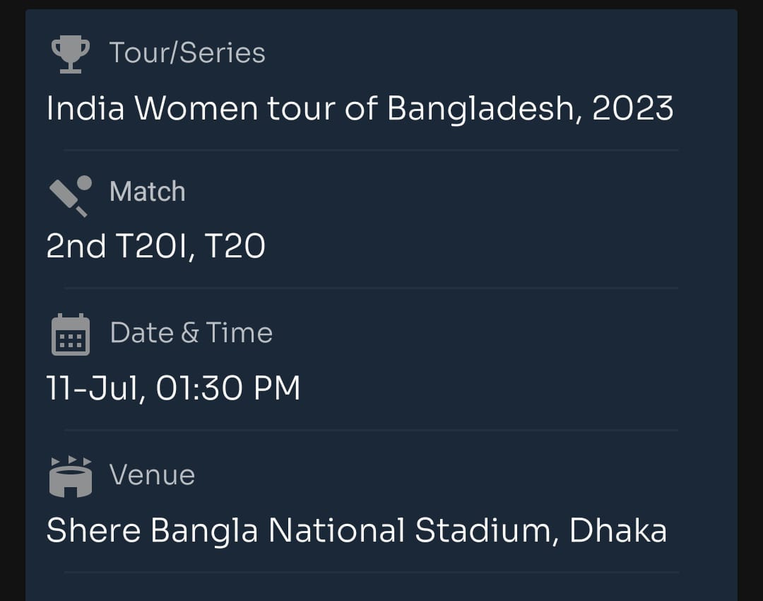 India Women vs Bangladesh Women ,2nd T20: Probable11, Match Prediction , Toss Prediction, Pitch Report :