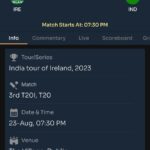 IND vs IRE 3rd T20 Match Prediction Dream 11 Prediction, Toss Analysis Pitch & Weather Report