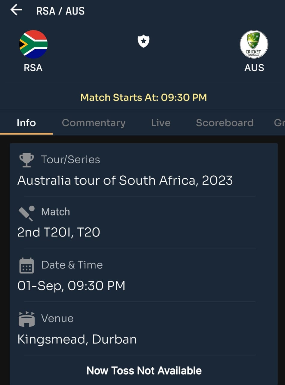 AUS vs SA 2nd T20 Today Match Prediction Guru | Dream 11 Team Prediction | Toss Analysis | Pitch & Weather Report