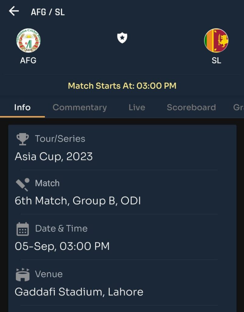 AFGHANISTAN vs SRILANKA 6th ODI Asia Cup Match Prediction | Toss Analysis Pitch & Weather Report :