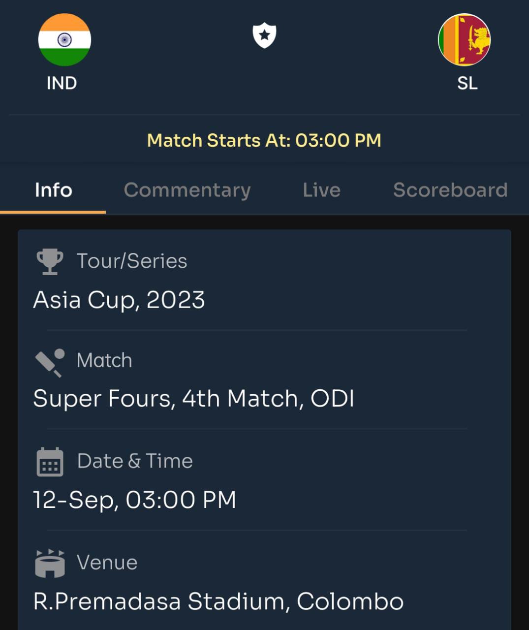 Srilanka vs India Asia Cup Match Prediction | Fantasy Dream Team Prediction | Toss Analysis | Pitch & Weather Report