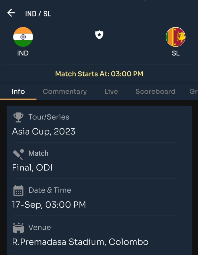 India vs Srilanka  Asia Cup Final Match Prediction | Fantasy Dream Team Prediction | Toss and Match Analysis | Pitch & Weather Report