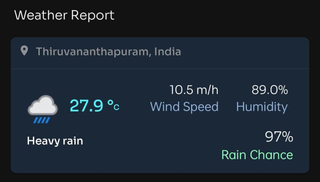 Today Weather Report | Newzealand vs South Africa 