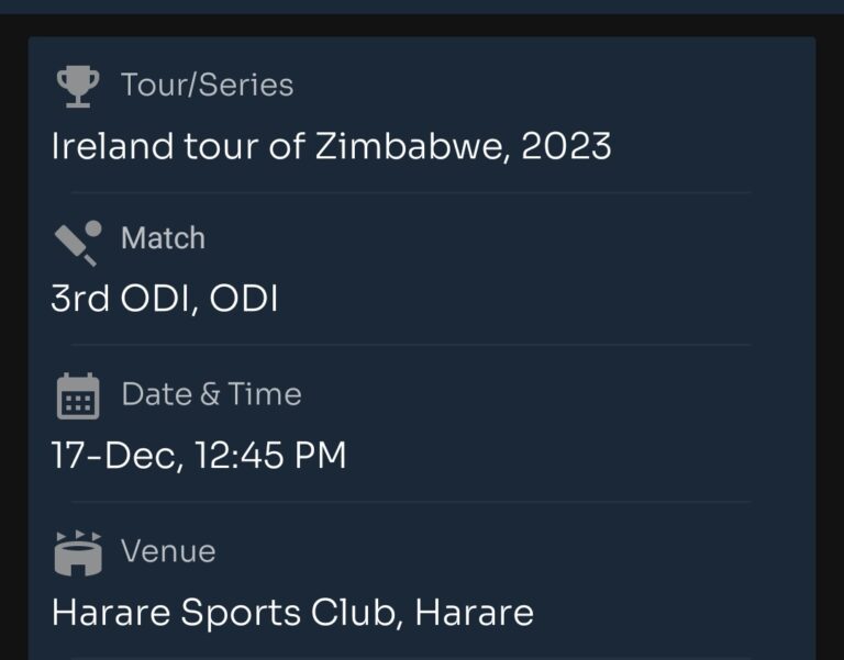 3rd ODI Match Prediction |Zimbabwe vs Ireland | Team Prediction | Toss and Match Analysis | Pitch & Weather Report | Probable 11