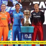 WPL 2024: Full schedule, teams, Venues, Match Timings and Live Broadcast