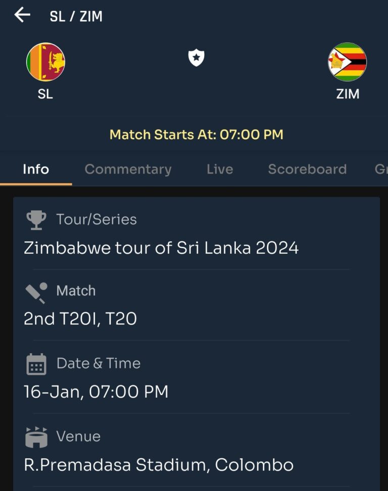 2nd T20 Match Prediction |SRI vs ZIM | Team Prediction | Toss and Match Analysis | Pitch & Weather Report | Probable 11