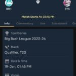 Today BBL Match Prediction |Qualifier 1 |BRH vs SYS| Toss and Match Analysis | Pitch & Weather Report