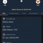 Today SA20 Prediction |Match Number 25| SEC vs JSK | Toss and Match Analysis | Pitch Reports &Weather Report