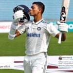 Yashasvi Jaiswal made everyone his fan by scoring a double century, from Sachin to Dhawan congratulated him