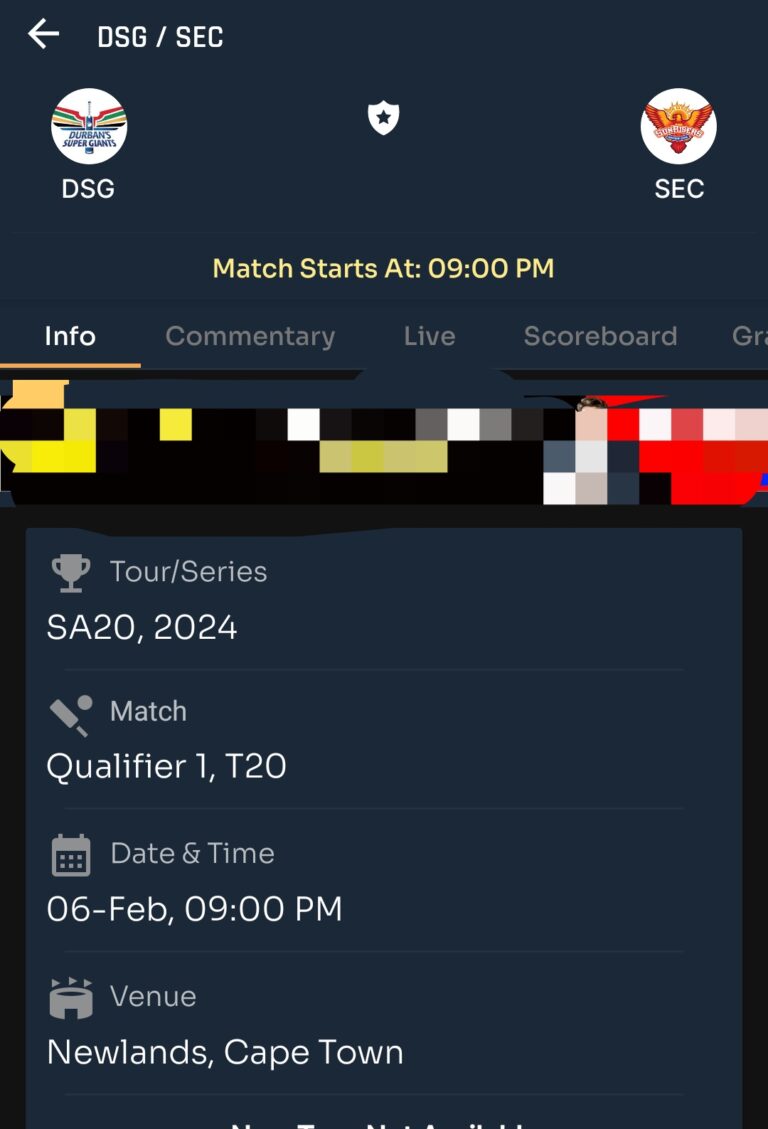 Today SA20 Qualifier 1st Match Prediction |DSG vs SEC| Toss and Match Analysis | Pitch Reports &Weather Report