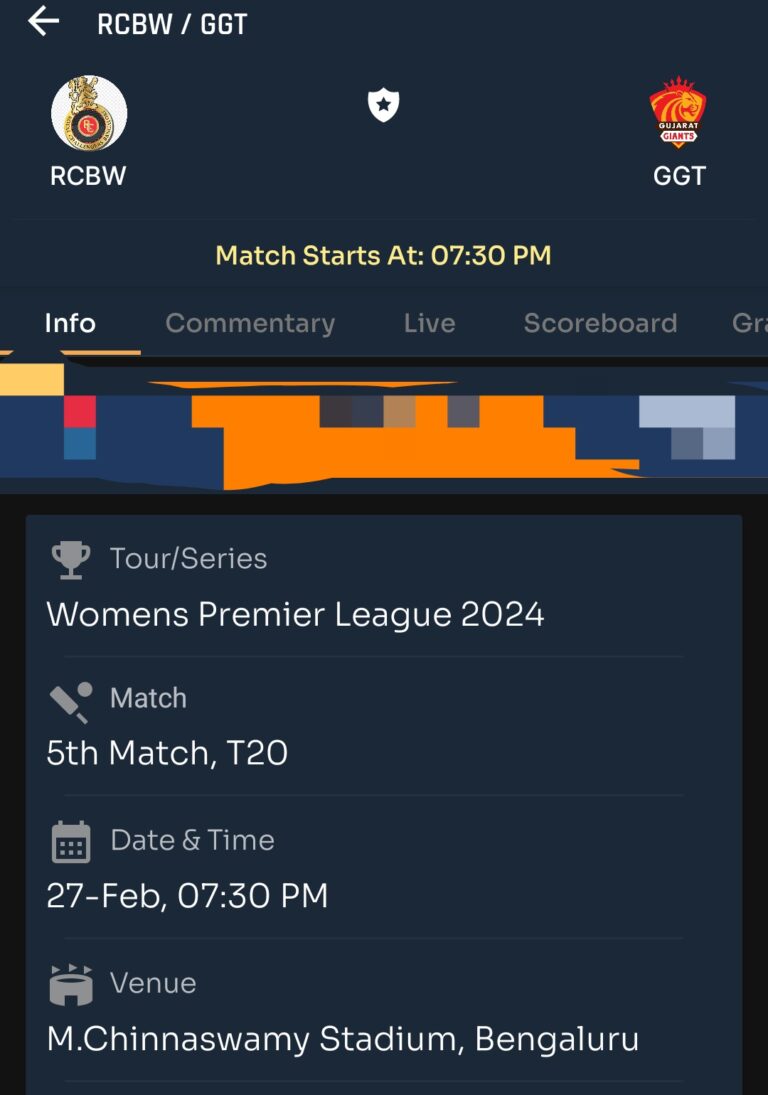 WPL 5th Match and Toss Prediction |RCB W vs GGT W | Team Prediction | Toss and Match Analysis | Pitch & Weather Reports