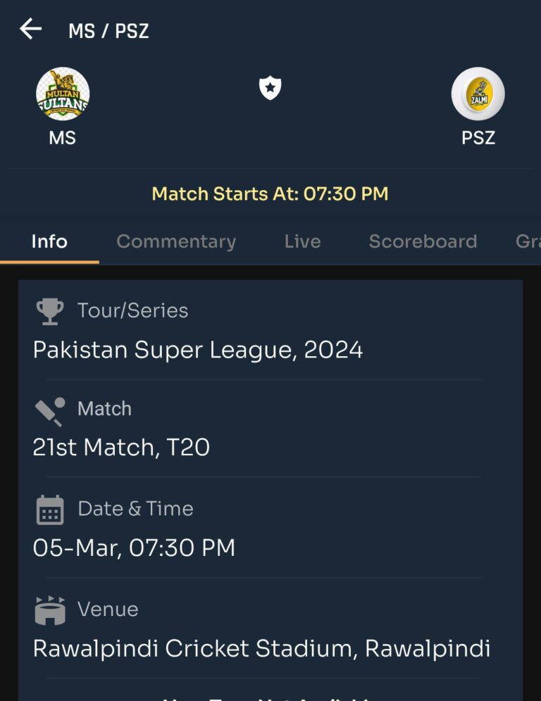 Today PSL Match Prediction - PSZ vs MS