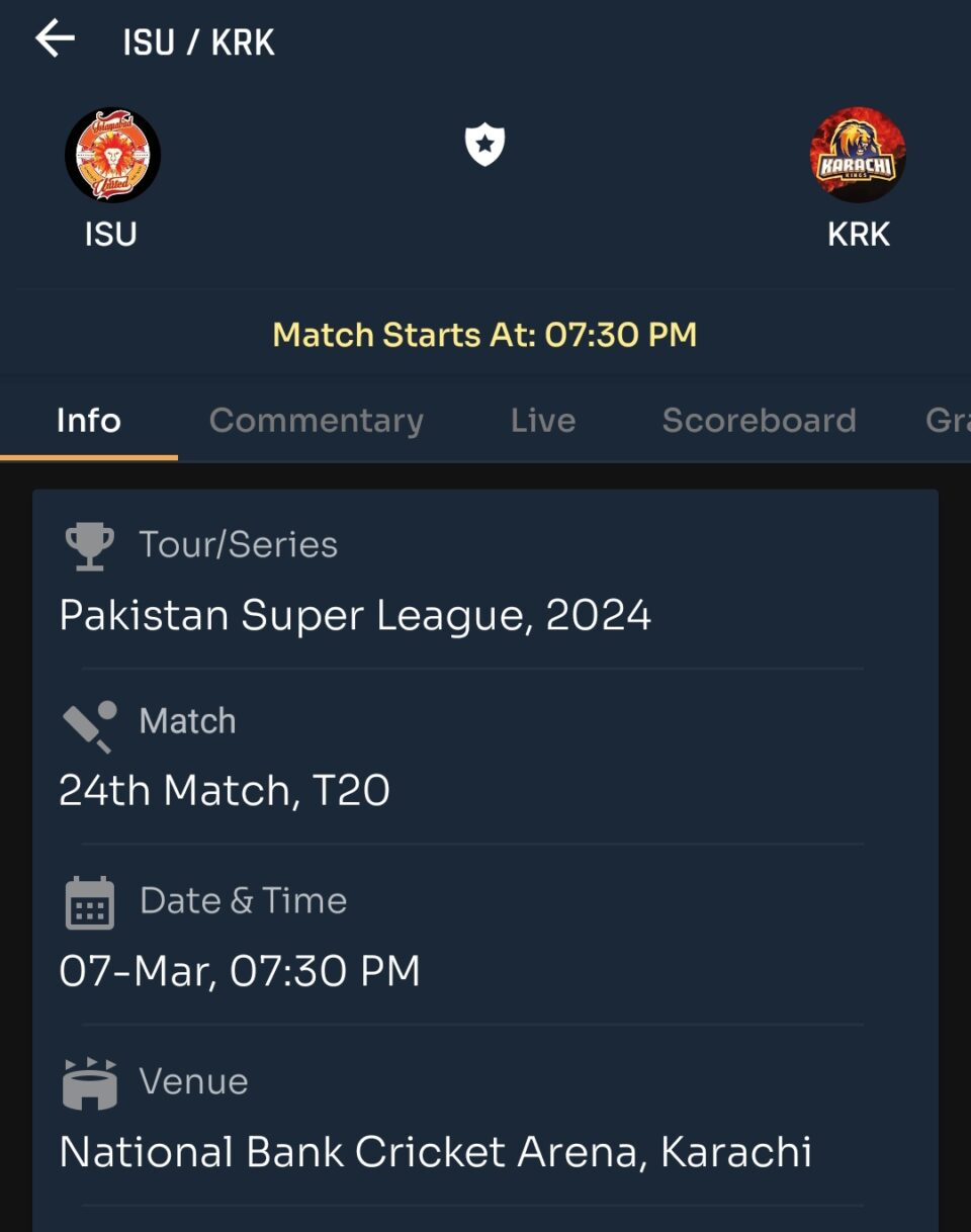 Today psl Match Prediction |Match Number 24|KRK vs ISU Toss and Match Analysis | Pitch & Weather Reports