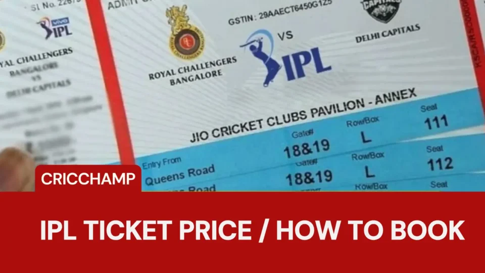 How To Book IPL 2025 Tickets? IPL Ticket Price