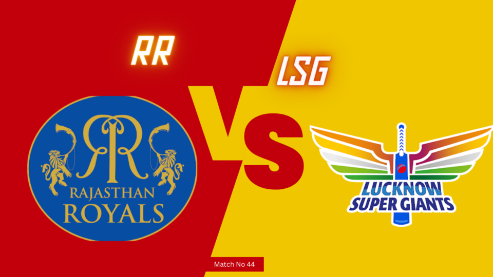 IPL 2024 44th Match : LSG vs RR Today Match Prediction – who will win today ipl match and Toss | Toss and Match Prediction | Pitch Report & weather Report | Match Info