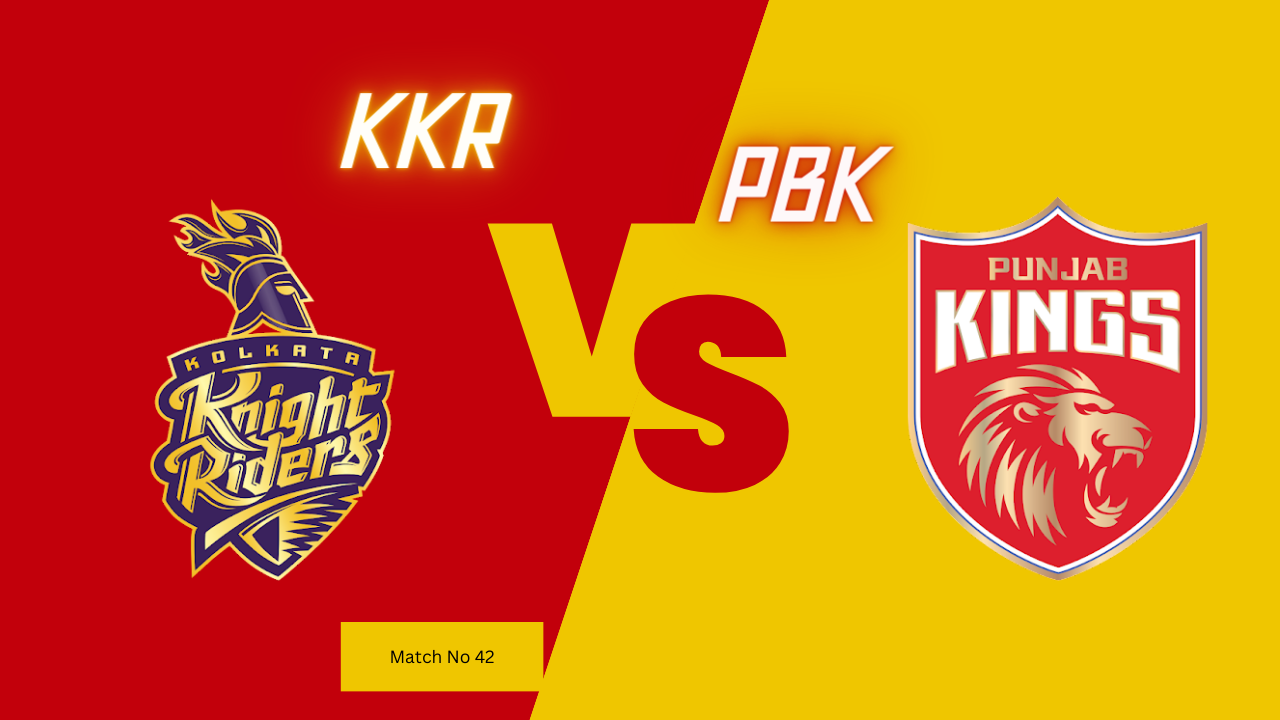 IPL 2024 42th Match : PBK vs KKR Today Match Prediction – who will win today ipl match and Toss | Toss and Match Prediction | Pitch Report & weather Report | Match Info