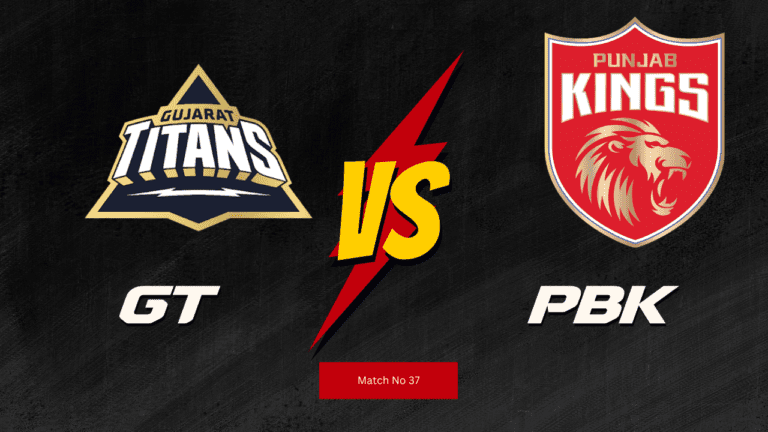 Today IPL Match and Toss Prediction |Match Number 37| GTvs PBK | Toss and Match Analysis | Pitch & Weather Reports