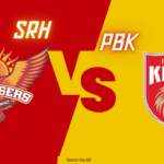 IPL2024 69th Match : SRH vs PBK Today Match Prediction – who will win today ipl match and Toss |Toss and Match Prediction| Pitch Report & weather Report |Match Info