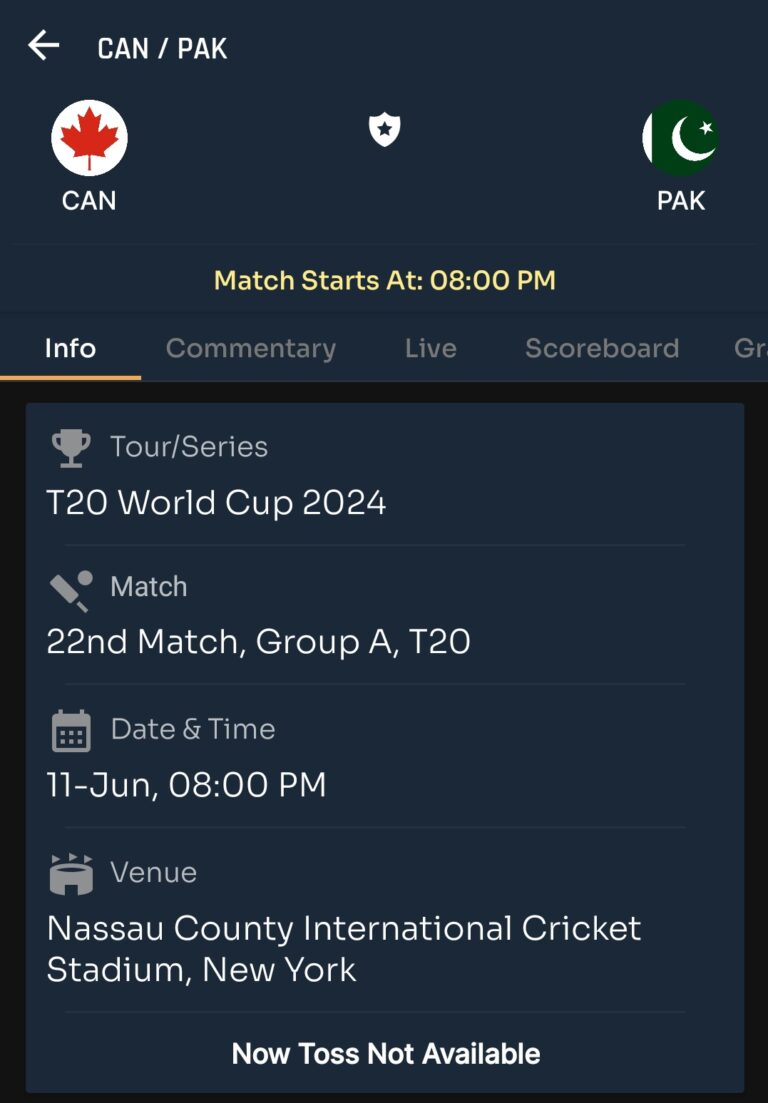 Today T20 world cup match prediction |Canada vs Pakistan | Toss and Match Analysis | Pitch & Weather Report