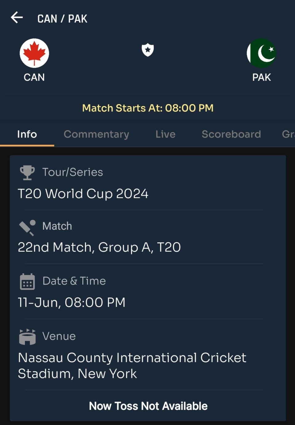 Today T20 world cup match prediction |Canada vs Pakistan | Toss and Match Analysis | Pitch & Weather Report