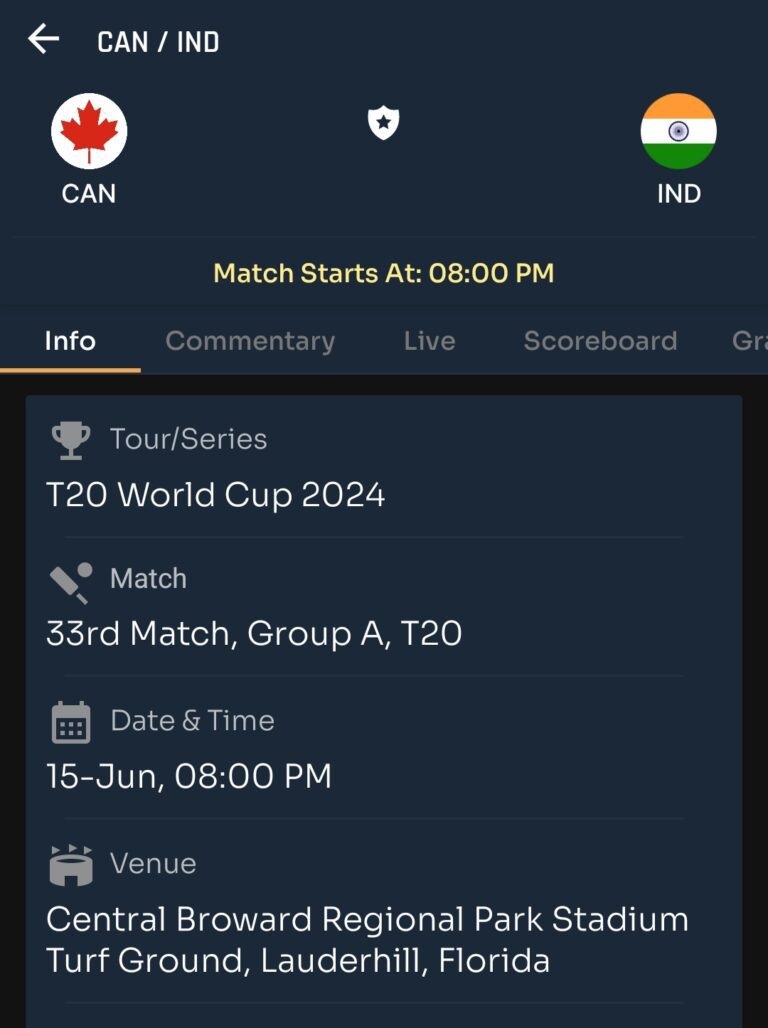 Today T20 world cup match prediction |India vs Canada | Toss and Match Analysis | Pitch & Weather Report