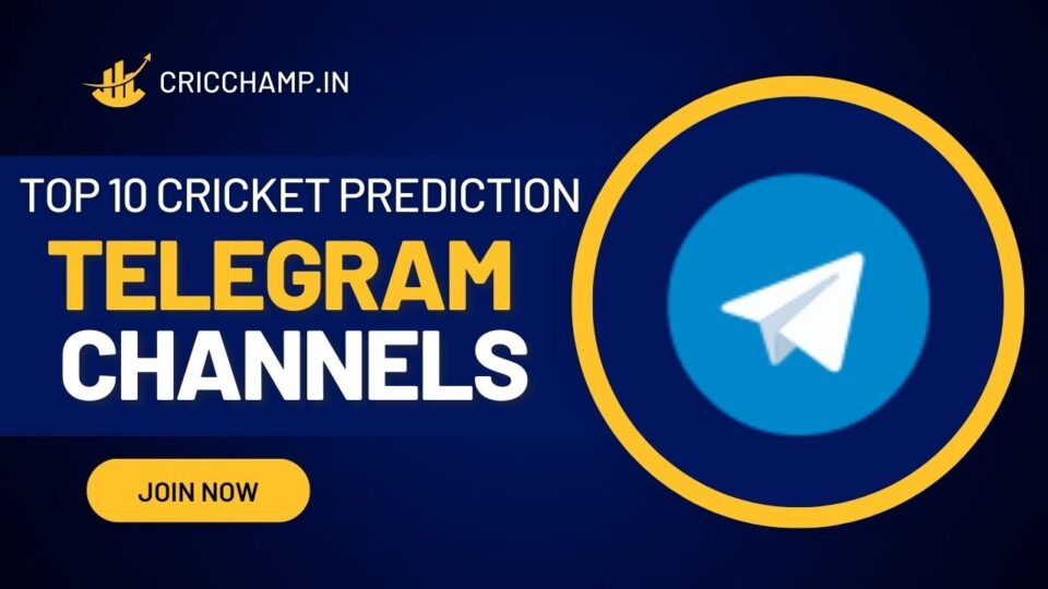 Top 10 Cricket Prediction Telegram Channels in India