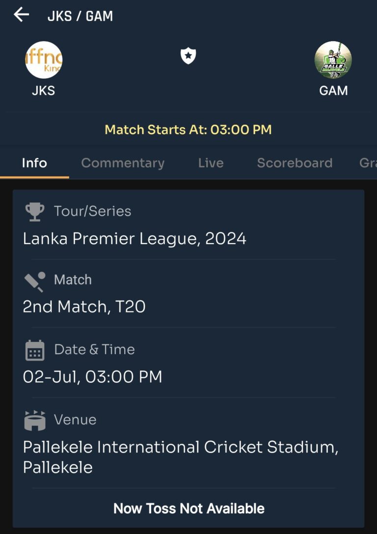 Today LPL Match and Toss Prediction |Match Number 2| Jaffna King vs Galle Marvels | Toss and Match Analysis | Pitch & Weather Reports