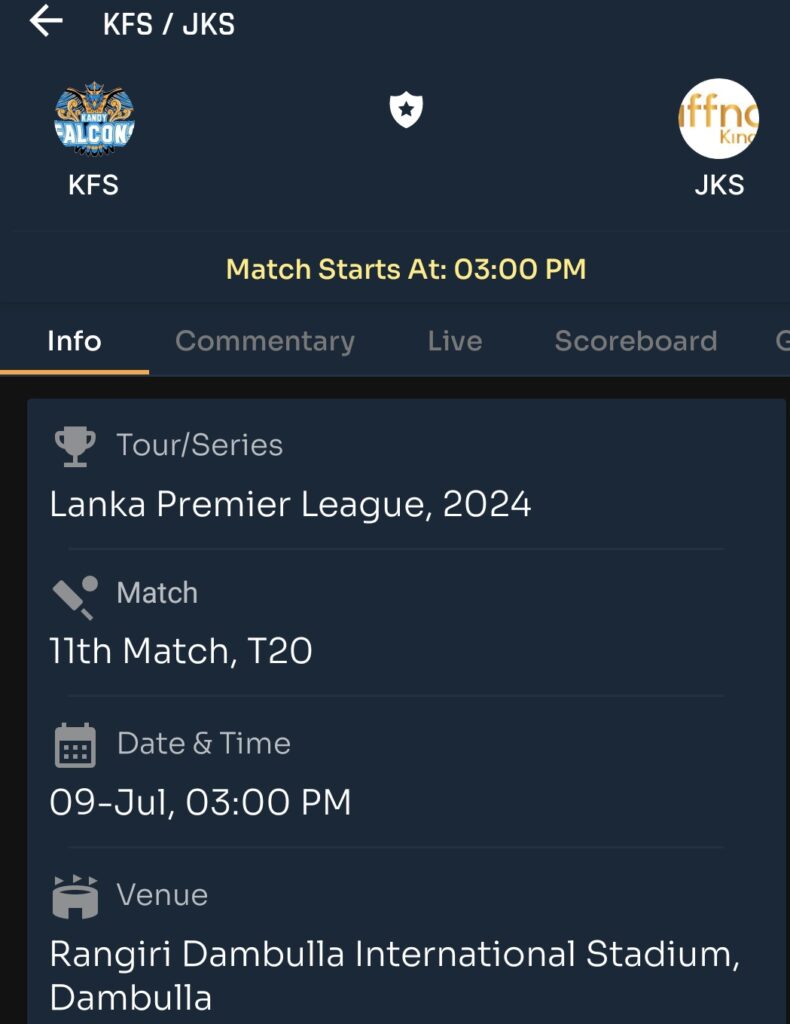 Today LPL Match and Toss Prediction |Match Number 11| Kandy Falcons vs Jaffna King  | Toss and Match Analysis | Pitch & Weather Reports