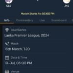 Today LPL Match and Toss Prediction |Match Number 13| Colombo Strikers vs Jaffna King | Toss and Match Analysis | Pitch & Weather Reports