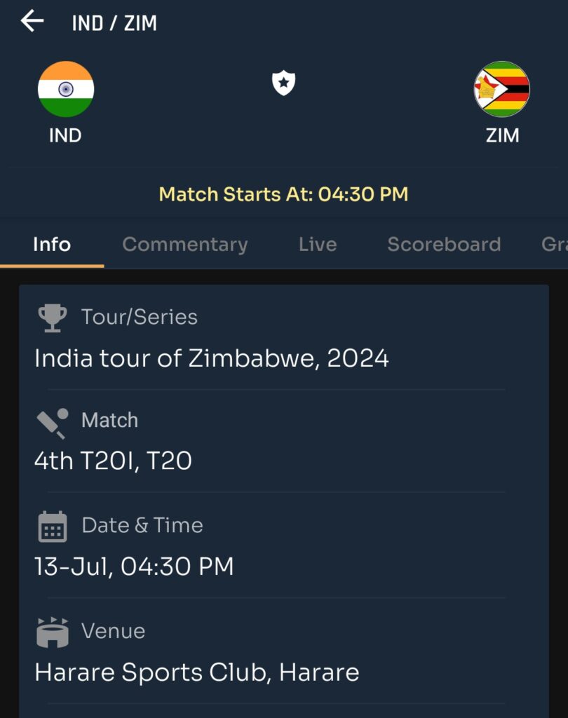 4Th T20 Match Prediction |india vs zimbabwe | Team Prediction | Toss and Match Analysis | Pitch & Weather Report | Probable 11