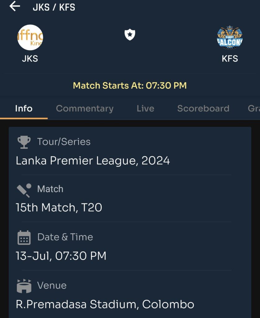 Today LPL Match and Toss Prediction |Match Number 15| Kandy Falcons vs Jaffna King | Toss and Match Analysis | Pitch & Weather Reports