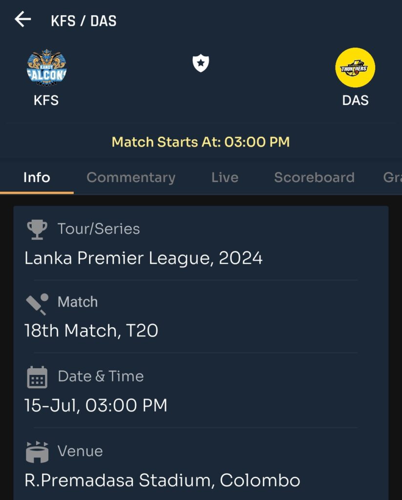 Today LPL Match and Toss Prediction |Match Number 18| Dambulla Sixers vs Kandy Falcons  | Toss and Match Analysis | Pitch & Weather Reports