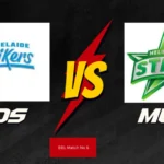 Today BBL Match Prediction | Match Number 5 | MELBOURNE STAR vs ADELAIDE STRIKERS