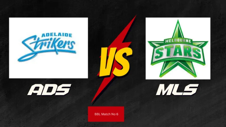 Today BBL Match Prediction | Match Number 5 | MELBOURNE STAR vs ADELAIDE STRIKERS