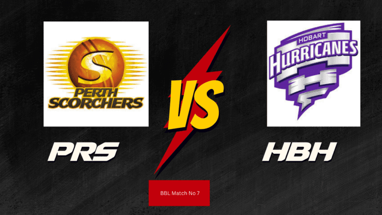 Today BBL Match Prediction | PERTH SCORCHES vs HOBART HURRICANES | Toss and Match Analysis | Pitch & Weather Report