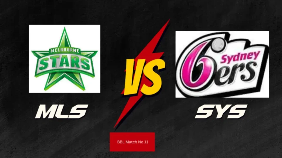 Today BBL Match Prediction | SYS vs MLS | Toss and Match Analysis Report