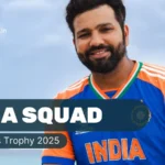 India Squad Announcement for Champions Trophy 2025