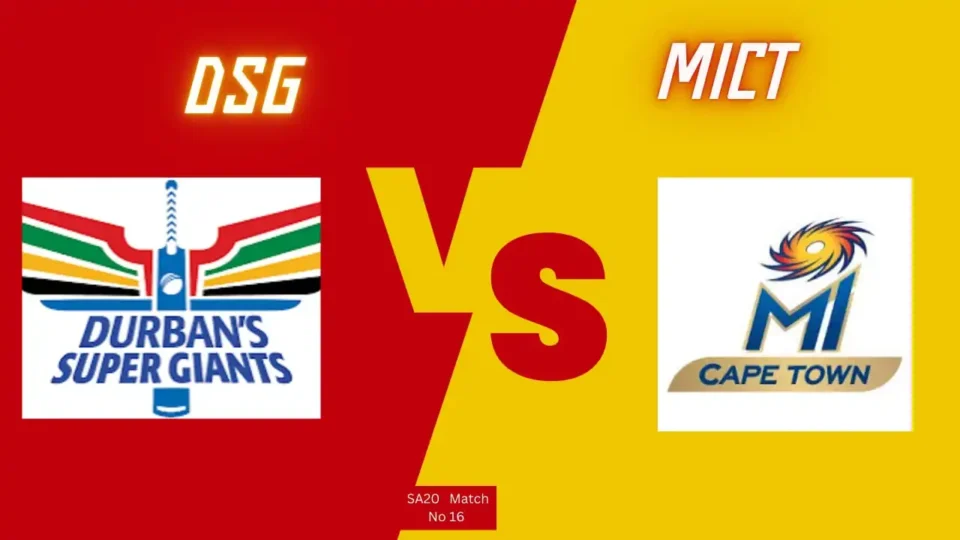 DSG vs MICT Match Predictions, Toss, Dream11 Tips, and key insights for SA20 2025