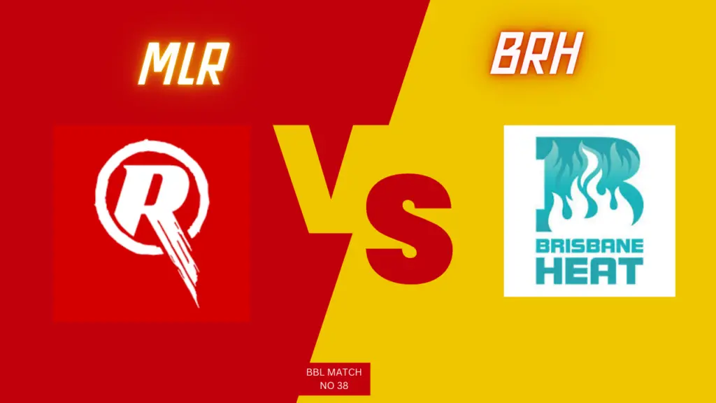 MLR vs BRH Match Predictions for 38th, Toss, Dream11 Tips, and key insights for BBL 2024-25