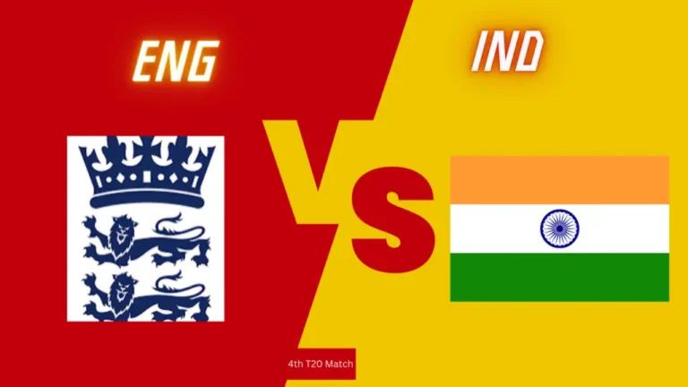 IND vs ENG Match Prediction, Dream11 Tips, Toss and key insights for 4th T20