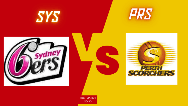 Today BBL Match Prediction | PRS vs SYS | Toss and Match Analysis Report