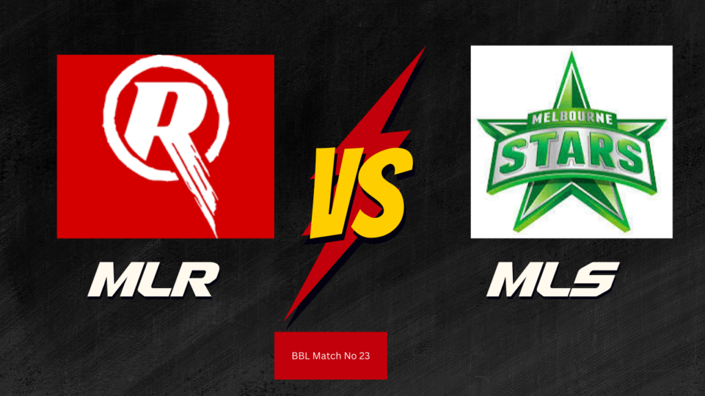 Today BBL Match Prediction | MLR vs MLS | Toss and Match Analysis Report