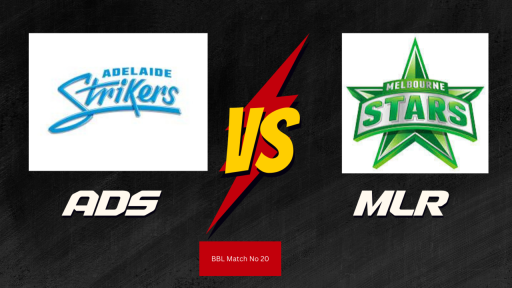 Today BBL Match Prediction |Match Number 20|MELBOURNE RENEGADES vs ADELAIDE STRIKERS  | Toss and Match Analysis | Pitch & Weather Report