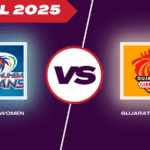 MI Women vs GG Women WPL 2025 Match Prediction: Playing xi, Fantasy xi, Toss, Team Preview & Streaming Details