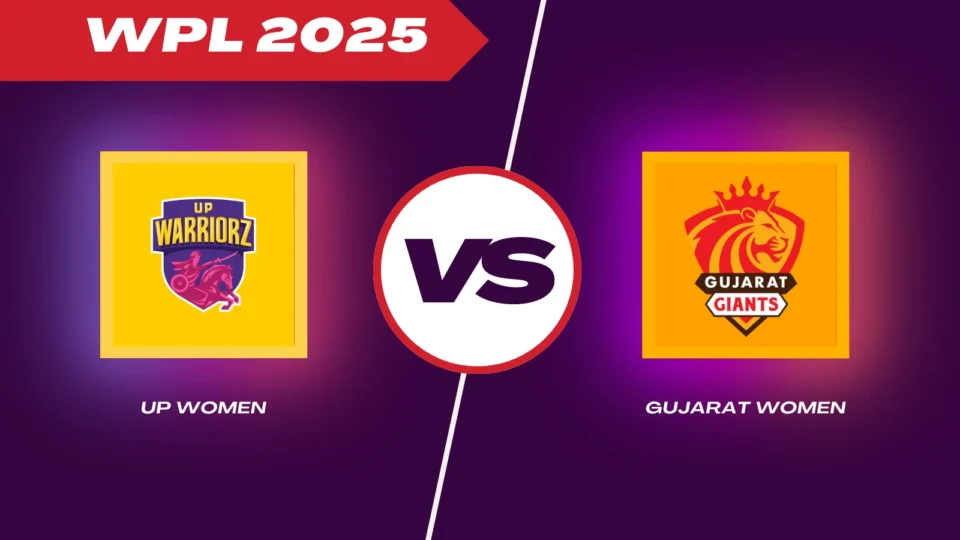 UP Women vs GG Women WPL 2025 Match Prediction: Playing xi, Fantasy xi, Toss, Team Preview & Streaming Details